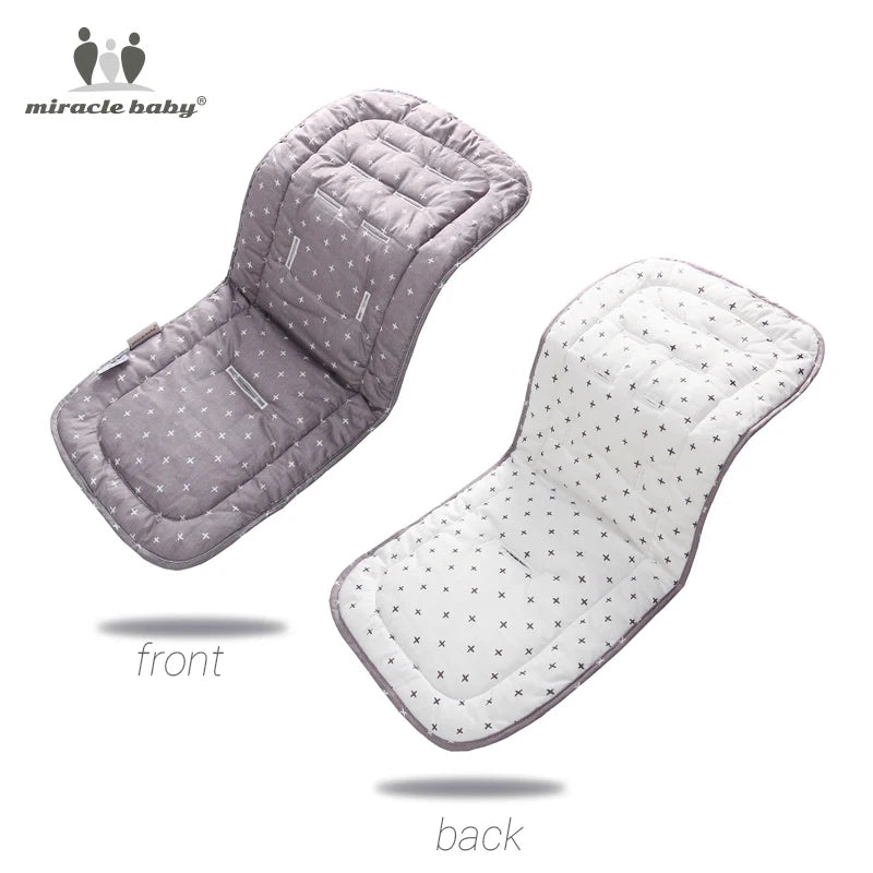 Comfortable Cotton Baby Stroller Pad Four Seasons General Soft Seat Cushion Child Cart Seat Mat Kids Pushchair Cushion For 0-27M - PST PS Tradings