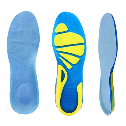 EiD Silicon Gel Insoles Foot Care for Plantar Fasciitis orthopedic Massaging Shoe Inserts Shock Absorption Shoe pad Unisex