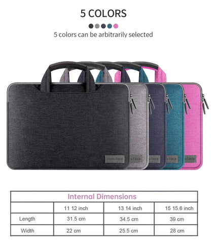 Laptop Bag Case For Macbook Air Pro 13 14 M1 M2 Case Laptop Sleeve 13.3 15 15.6 16 Notebook Bag For Huawei Acer Asus Xiaomi Dell - Property & Safety Tradings