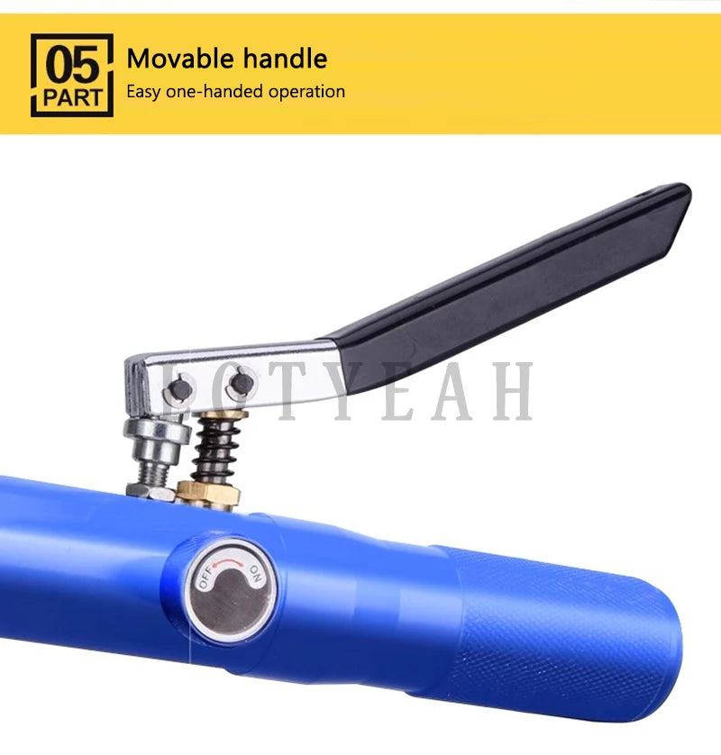 Crimping Plier Car Air-Conditioning Pipe Pressing Machine Manual Hydraulic Hose Repairing Air-Conditioning Pipe Crimping Tool