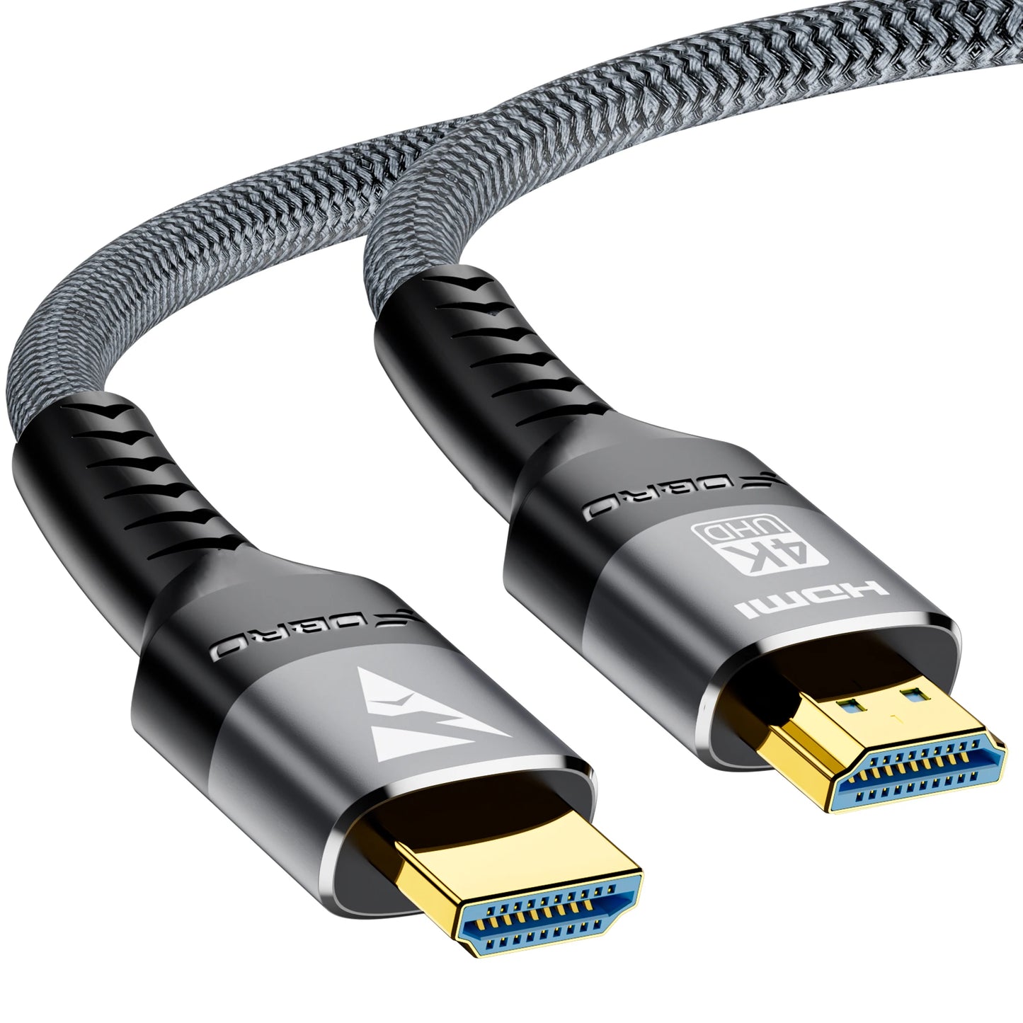 8k HDMI-Kabel 2,1 48 Gbit/s Hochgeschwindigkeits-HDMI-geflochtene Cord-4K @ 120Hz 8k @ 60Hz, dts: x, HDCP 2,2 & 2.3, HDR 10 für kompatiblen Laptop/PS5