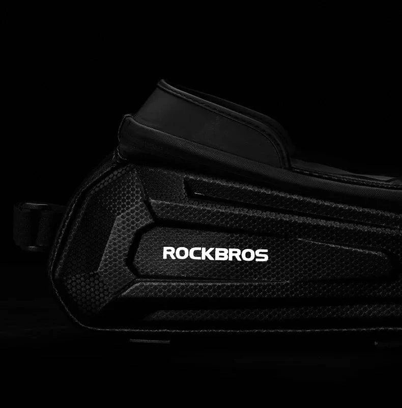 ROCKBROS Bike Bag Front Phone Bicycle Bag For Bicycle Tube Waterproof Touch Screen Saddle Package For 6.5Inch Bike Accessories - Property & Safety Tradings