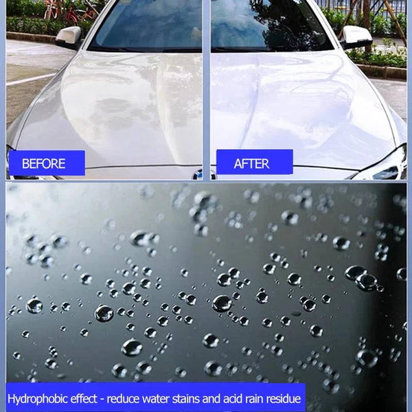 Dpro 9H Ceramic Car Coating Liquid Glass Waterproof Nano Ceramics Paint Care Anti-scratch Hydrophobic Car Detailing Polish Kit - Property & Safety Tradings