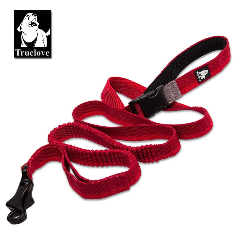 Truelove Dog Running Bungee Leash Hand-held Waistworn Adjustable Nylon Elastic Retractable Dog Leads for Running Jogging Walking - PST PS Tradings