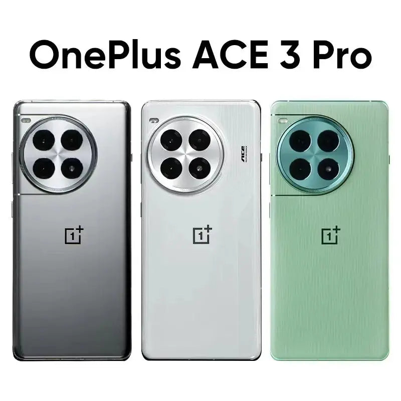 2024 New OnePlus ACE 3 Pro Global ROM Snapdragon 8 Gen 3 6.78”120Hz disyplay Sony50MP MainCamera 6100mAh Battery 100W SUPERVOOC - Property & Safety Tradings