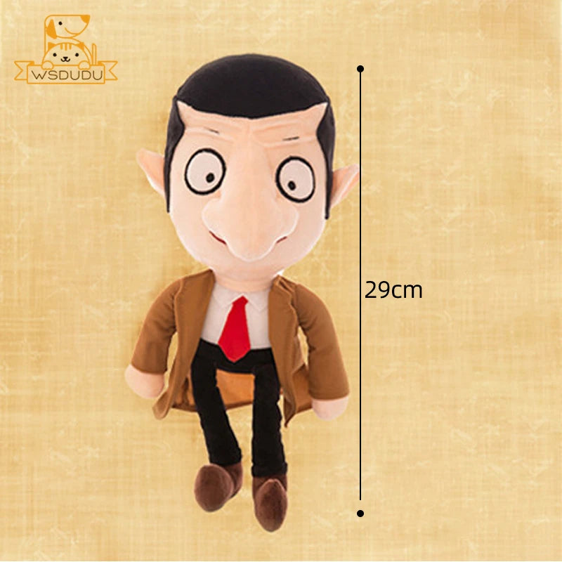 Fun Mr Bean Teddy Bear Plush Toy Comedy Cartoon Movie Figure Cute Animal Baby Stuffed Doll Mini Pillow Decor Soft Children Gifts