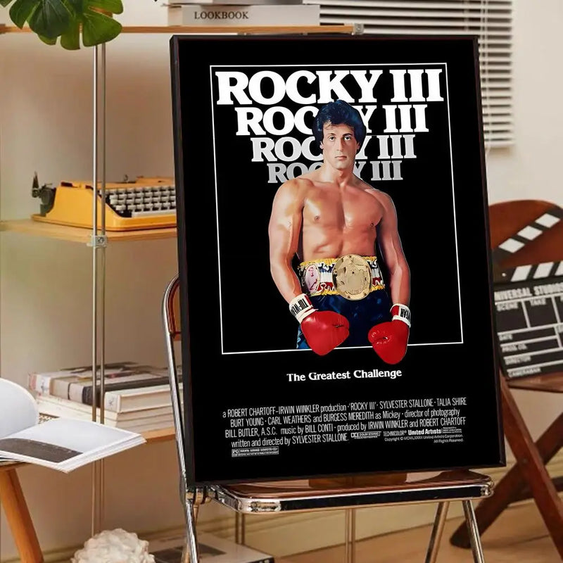 R-Rocky Classic Movie Good Quality Prints and Posters Whitepaper Sticker DIY Room Bar Cafe Aesthetic Art Wall Painting - PST PS Tradings