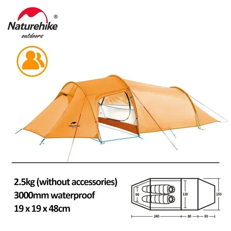 Naturehike Opalus 2 3 4 Tent 2 3 4 Person Hiking Tent 4 Season Tent Ultralight Family Travel Tent 20D Waterproof Camping Tent - Property & Safety Tradings