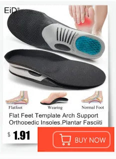 EiD Silicon Gel Insoles Foot Care for Plantar Fasciitis orthopedic Massaging Shoe Inserts Shock Absorption Shoe pad Unisex