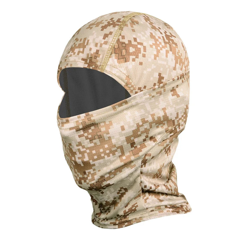 Camouflage Balaclava Full Face Breathable Full Face Scarf Mask Hiking Cycling Hunting Bike Head Cover Tactical Airsoft Cap Men - PST PS Tradings