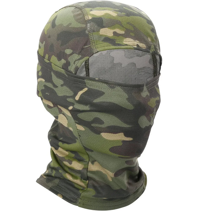 Camouflage Balaclava Full Face Breathable Full Face Scarf Mask Hiking Cycling Hunting Bike Head Cover Tactical Airsoft Cap Men - PST PS Tradings