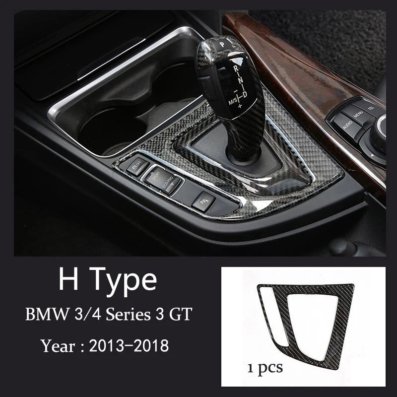 For BMW 3 4 Series 3GT F30 F31 F32 F34 F36 316li 320li Car Accessories Control Gear Shift panel decorative strip cover trim - PST PS Tradings