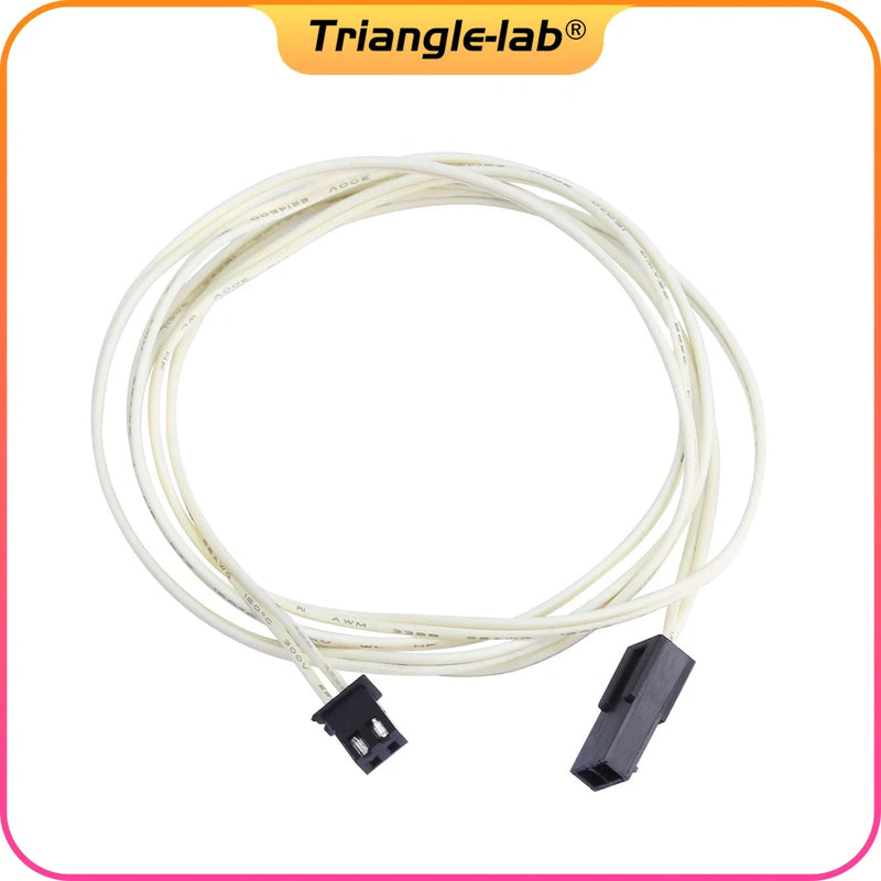 Trianglelab PT1000 Thermistor Cartridge for 3D printer Volcano/ v6 heater block UPTO 450C PEEK PEI PT100 printing