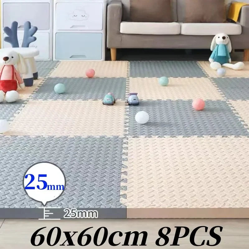 Tatame 60x60 Foam Puzzle Mats Baby Play Mat Activities Mat for Baby Game Mat Puzzle Mat Play Mats Baby Mat Baby Floor Mat - PST PS Tradings