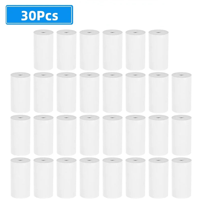 5/10/15/20 57*25mm Thermal Paper White Children Camera Instant Print Kids Camera Printing Paper Replacement Accessories Parts - PST PS Tradings