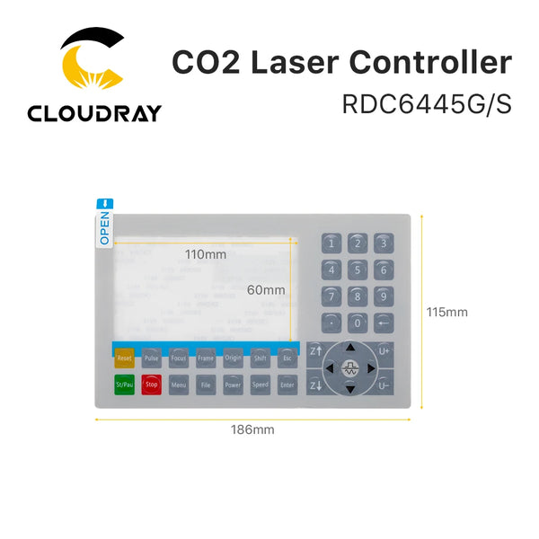 Ruida Membrane Switch for RDC6445S RDLC320-A RDC6332G RDC6332M RDC6442S RDC6442G Key Film Keyboard Mask