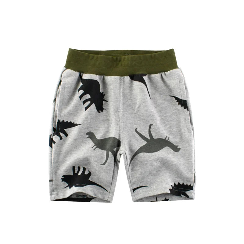 2025 Summer Boys Camouflage Shorts Cotton Trousers Kids Beachwear Children Loose Sport Beach Shorts Sweatpants 2-7Y - PST PS Tradings