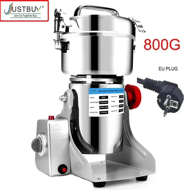 Parts Free Big Capacity 800G 3000W Herb Grinder Coffee Machine Grain Spices Mill Medicine Wheat Mixer Dry Food Grinder - Property & Safety Tradings