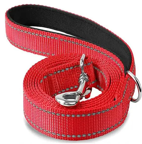 Cats Dogs Harness Collar Lead Strap Night Reflection Dog Pet Towing Rope 1.2/1.5/1.8m Guard Rope Pet Walking Training Leash - PST PS Tradings