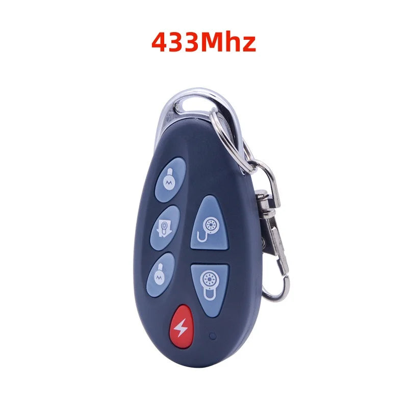 Focus 433Mhz or 868Mhz PB-403R Remote Control Arm Disarm Home Arm SOS 6 Key Function Wireless Alarm Remote Keyfob - PST PS Tradings