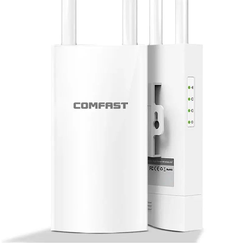 Comfast 300Mbps-1200Mbps Wireless Wifi Repeater Outdoor 2.4&5.8Ghz High Power Waterproof Street Extender Wifi Router Antenna AP - Property & Safety Tradings