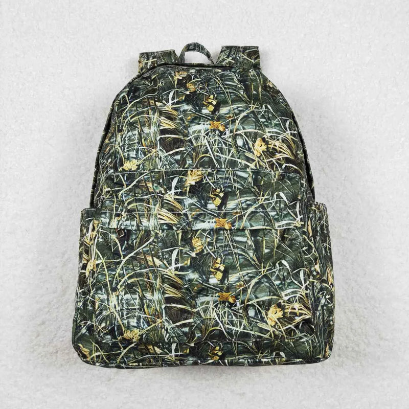 Kids Bags Camouflage Western Flower Pattern Bag Children Fashion Outdoor Backpack With Zipper Toddle School Bag Baby Mochila - PST PS Tradings