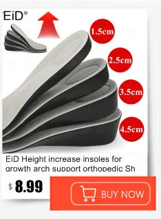 EiD Silicon Gel Insoles Foot Care for Plantar Fasciitis orthopedic Massaging Shoe Inserts Shock Absorption Shoe pad Unisex