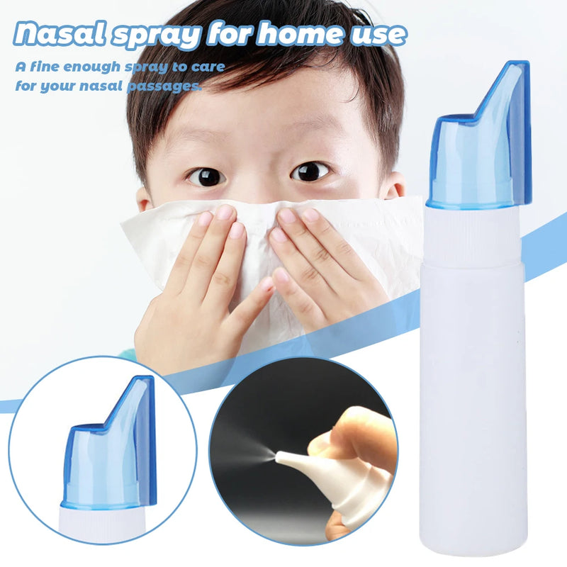 Professional Nose Wash Cleaner Nasal Irrigator Rinse Bottle Protector Avoid Allergic Rhinitis Adults Children care Neti Pots - PST PS Tradings