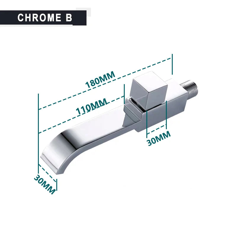 Verborgen Kaltem Leitungs In Wand Becken Wasserhahn Gebürstet Gold Schwarz Chrom Grau Wand Mount Becken Auslauf Einzigen Kalten Wasser Toilette wasserhahn