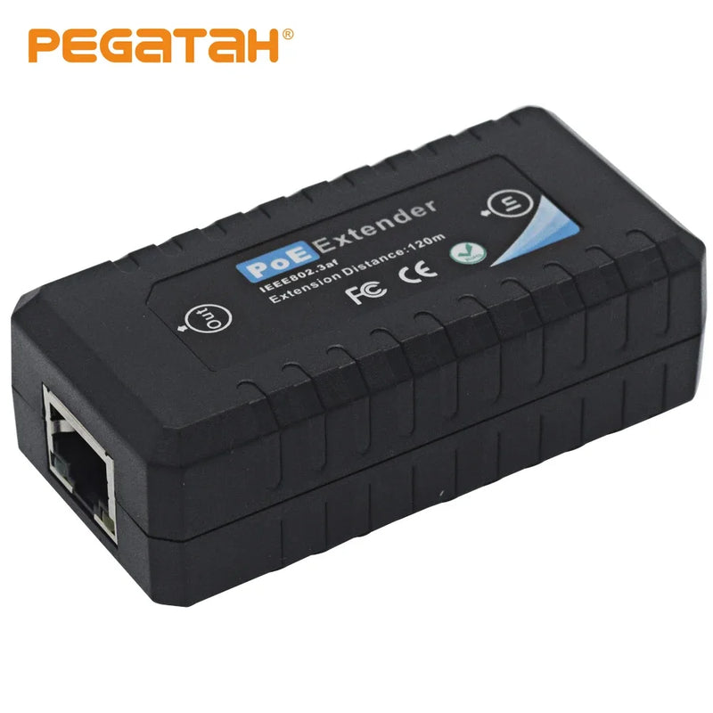 PEGATAH POE Extender 2 /4 ports for IP Camera IEEE802.3af, Extender for IP Port poe extension cable Plug-and-Play - Property & Safety Tradings