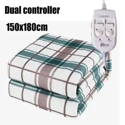 Electric Heating Blanket Automatic Thermostat Warmer Bed Mattress EU Plug 220V Electric Heated Carpets Mat Pad - PST PS Tradings