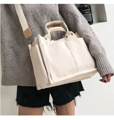 2022 new Pu Leather laptop Bag Simple Handbags Famous Brands Women Shoulder Bag Casual Big Tote Vintage Ladies Crossbody Bags - Property & Safety Tradings