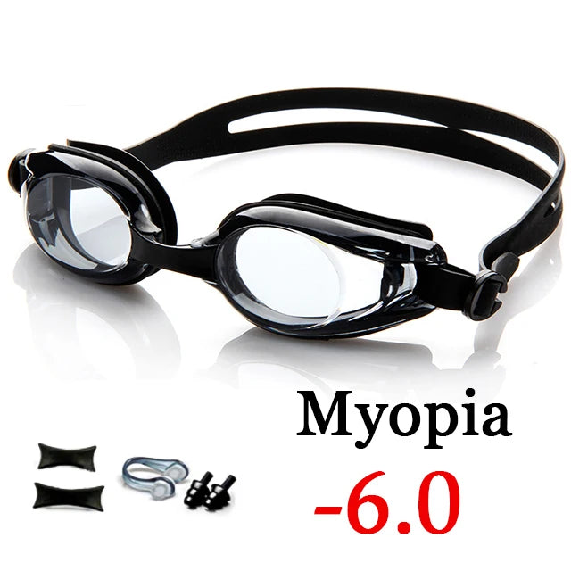 Swimming Goggles Myopia Professional Anti-fog UV Swimming Glasses Men Women Silicone Diopters Swim Sports Eyewear - PST PS Tradings