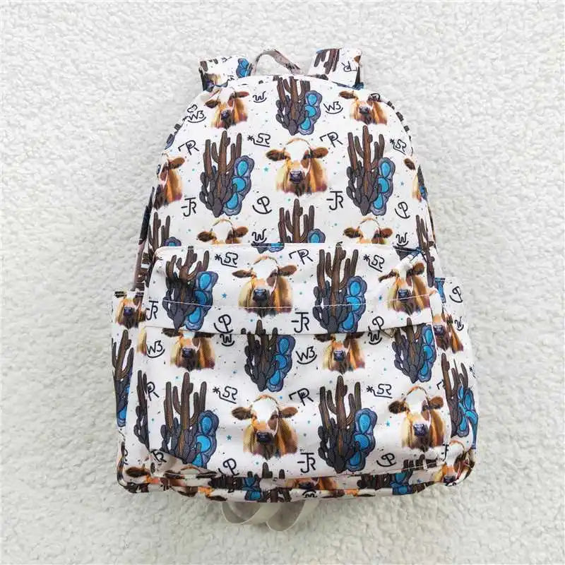 Kids Bags Camouflage Western Flower Pattern Bag Children Fashion Outdoor Backpack With Zipper Toddle School Bag Baby Mochila - PST PS Tradings