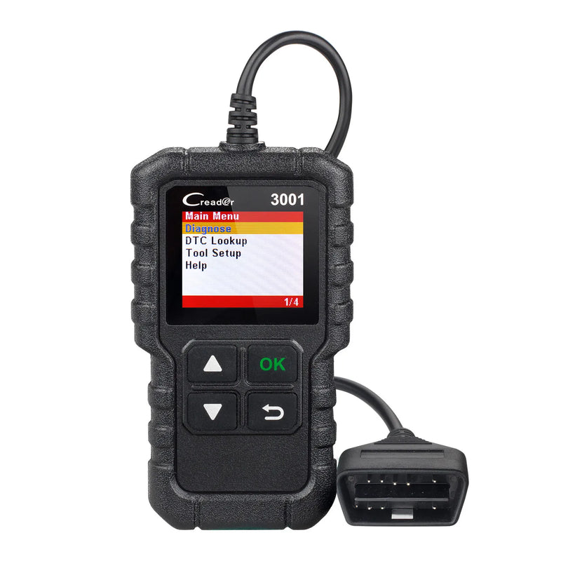 Launch X431 CR3001 Support Full OBDII/EOBD function Creader 3001 diagnostic tool Multilingual code reader scanner PK CR319 OM123 - PST PS Tradings