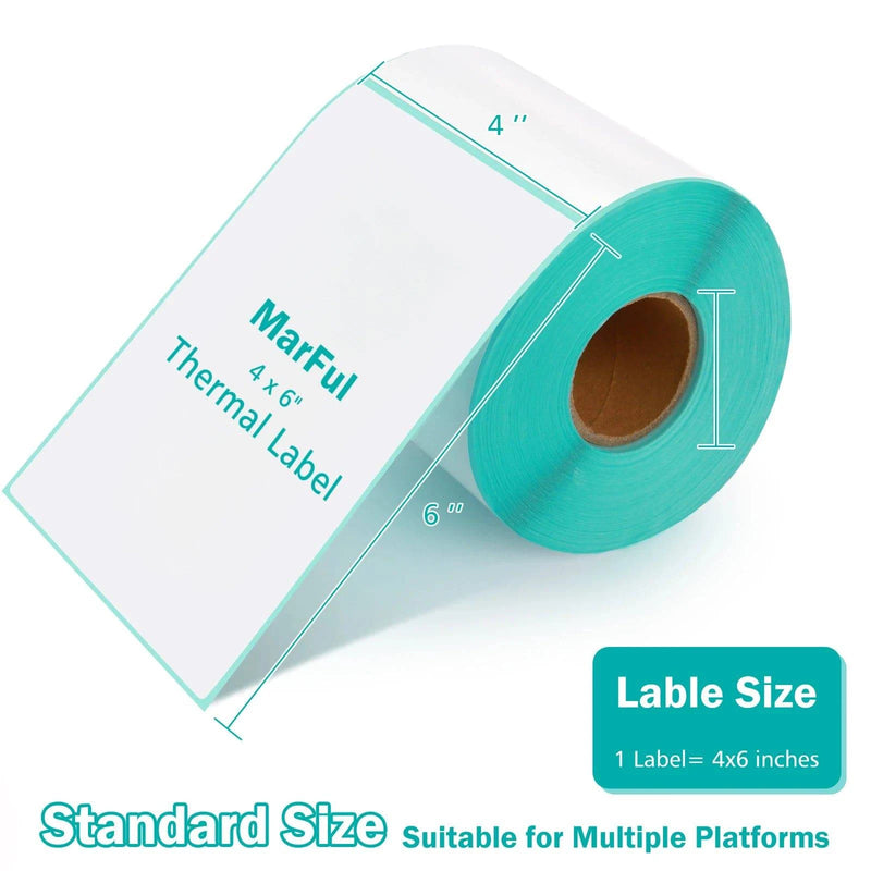 Shipping Labels 4x6",Direct Thermal Labels Compatible with Label Printer ,Roll Mailing Label Easy to Tear Commercial Grade 325 - PST PS Tradings