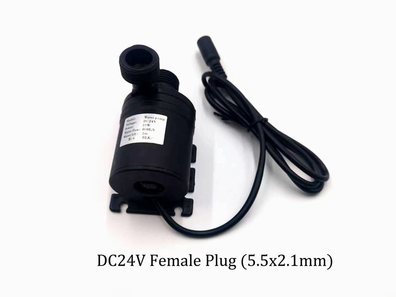 Ultra Quiet Water Pump Mini DC12V/24V Brushless Motor Submersible Aquarium Water Pump Adapter Pond Fountain For Fish Tank Garden - PST PS Tradings