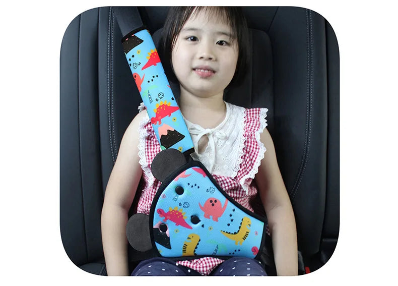 Car Seat Belt Cover Pads For Kids Interior Car Seat Belt Kit Anti Neck Limiter For Child Safety Belt Protector Cover Comfortable - PST PS Tradings