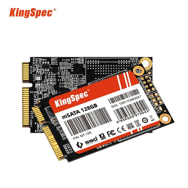 KingSpec 128gb 256gb 512gb mSATA SATA III 6GB/S SSD 1TB 2TB Mini PCIE Hard Drive Solid State Drive Disk For Dell Lenovo - PST PS Tradings