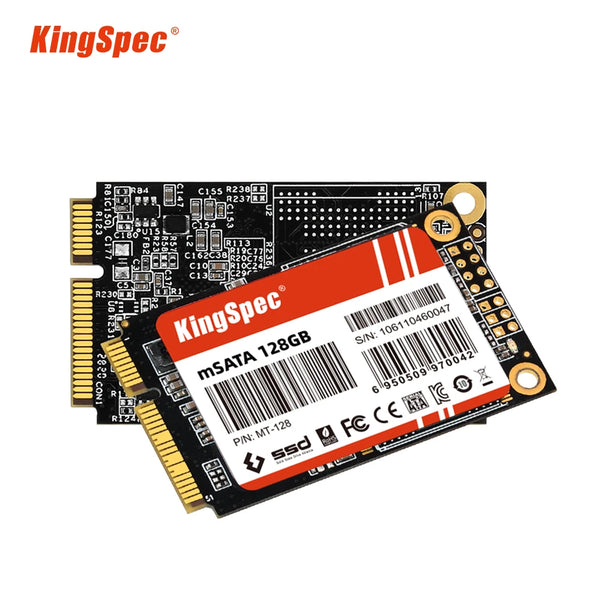 KingSpec 128gb 256gb 512gb mSATA SATA III 6GB/S SSD 1TB 2TB Mini PCIE Hard Drive Solid State Drive Disk For Dell Lenovo - Property & Safety Tradings