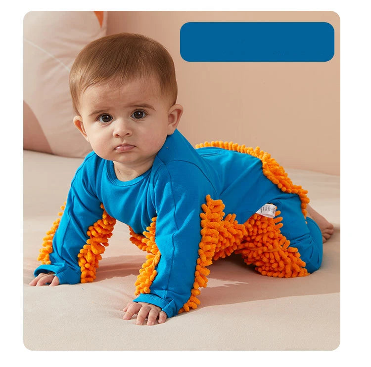 Spring Infant Baby Boy Girl Rompers Newborn Baby Jumpsuit Mop Boys Girls Baby Crawl Solid Baby Girls Clothes Rompers - PST PS Tradings