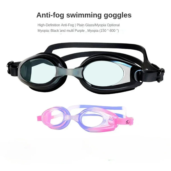 Kids Myopia Swimming Goggles for Boys Girls Ages 4-14 (Approximate) with Anti-fog Spray Swim Glasses  Eyewear - PST PS Tradings