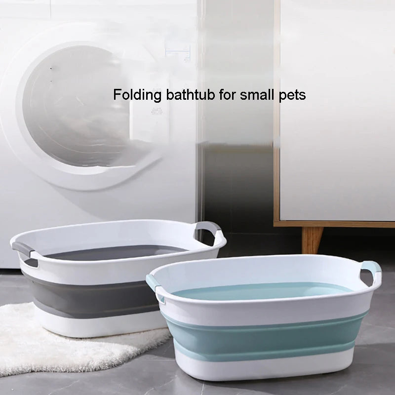 Pet bathtub, special bathtub for cats, cat bathtub, anti-running cat washing basin, foldable bath tub for small dogs - PST PS Tradings