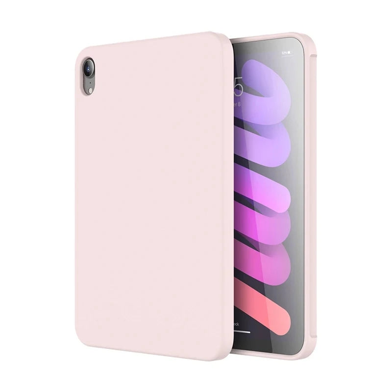 For iPad Mini 6 8.3'' Liquid Silicone Case Shockproof Full Cover Shell for Apple iPad Air 4 Air 5 10.2 9th 8th Case Pro 11 12.9 - PST PS Tradings