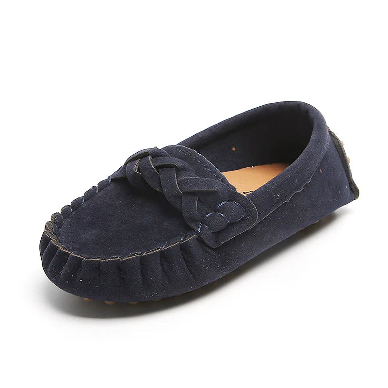 JGVIKOTO Boys Girls Shoes Fashion Soft Kids Loafers Children Flats Casual Boat Shoes Children's Wedding Moccasins Leather Shoes - PST PS Tradings