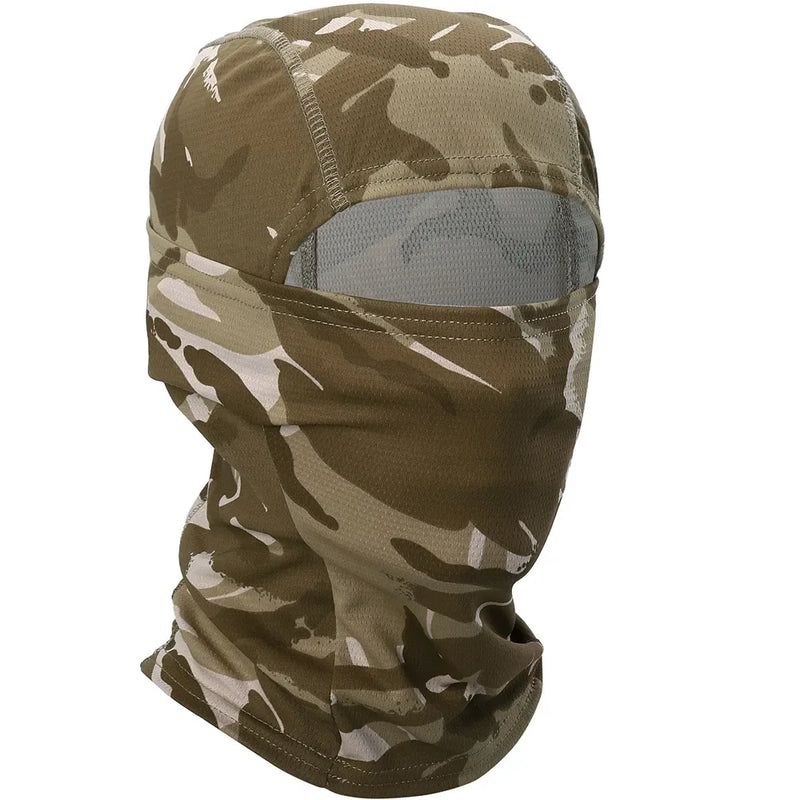 Camouflage Balaclava Full Face Breathable Full Face Scarf Mask Hiking Cycling Hunting Bike Head Cover Tactical Airsoft Cap Men - PST PS Tradings