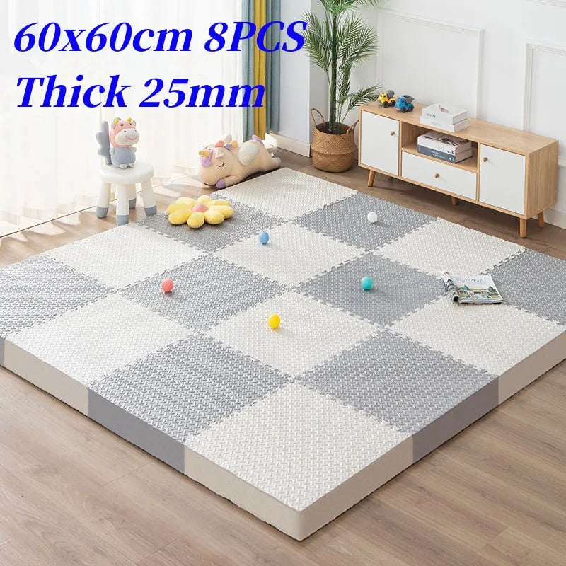 Tatame 60x60 Foam Puzzle Mats Baby Play Mat Activities Mat for Baby Game Mat Puzzle Mat Play Mats Baby Mat Baby Floor Mat - PST PS Tradings