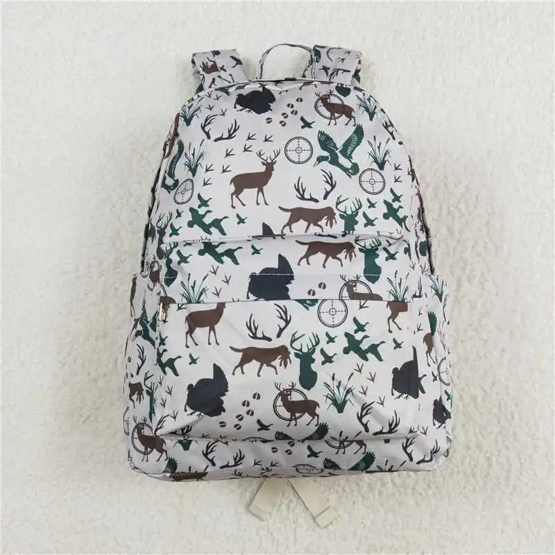 Kids Bags Camouflage Western Flower Pattern Bag Children Fashion Outdoor Backpack With Zipper Toddle School Bag Baby Mochila - PST PS Tradings