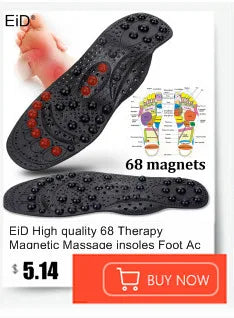 EiD Silicon Gel Insoles Foot Care for Plantar Fasciitis orthopedic Massaging Shoe Inserts Shock Absorption Shoe pad Unisex