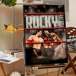 R-Rocky Classic Movie Good Quality Prints and Posters Whitepaper Sticker DIY Room Bar Cafe Aesthetic Art Wall Painting - PST PS Tradings